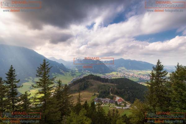 Burg Falkenstein - Blick auf Pfronten