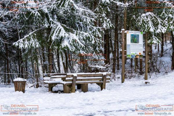 Schluchten- und Brückenpfad - Winter 2